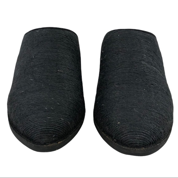 🆕 Band of Gypsies Parker Black Rope Heeled Slip-On Mules - Picture 5 of 9